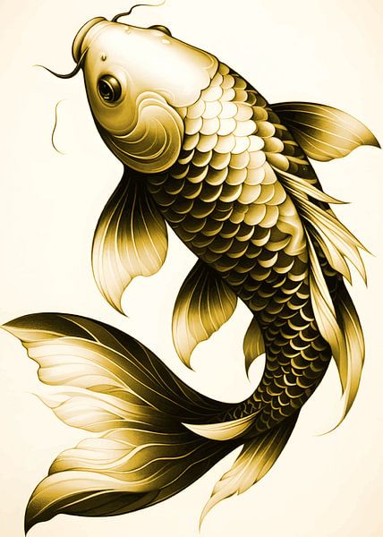 Goldfisch von nayyara art