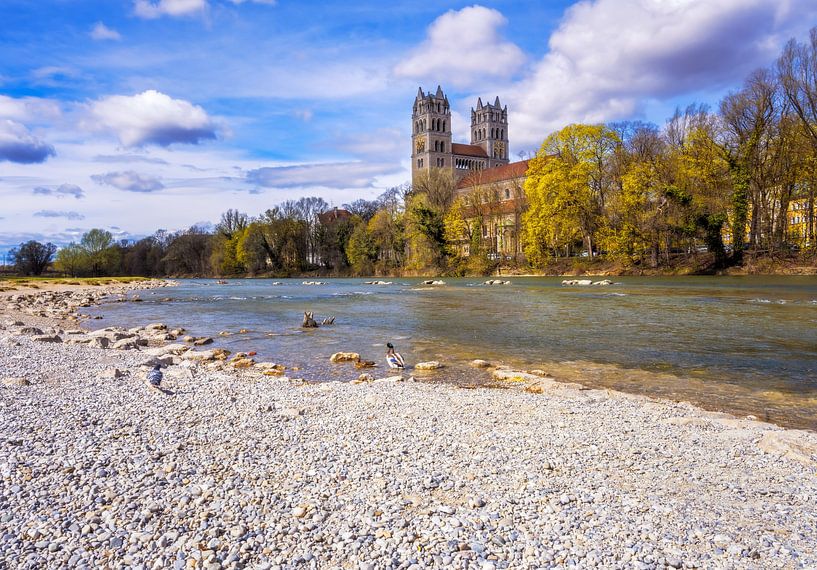 Kirche St. Maximilan in München an der Isar von ManfredFotos