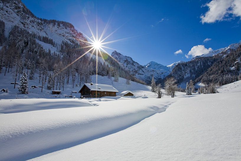 Dreamlike winter magic in the Marbachalm by Christa Kramer