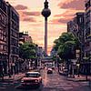 Berlin - Pixel Art sur Niklas Maximilian