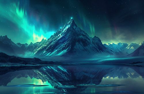 Northern lights in Norway's darkness