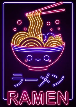 Neon Ramen van Steven Kingsbury