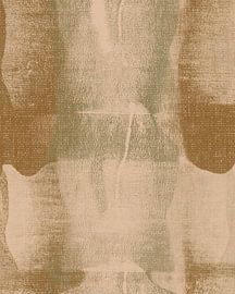 Olive green and dark yellow ochre. Natural pattern. by Dina Dankers