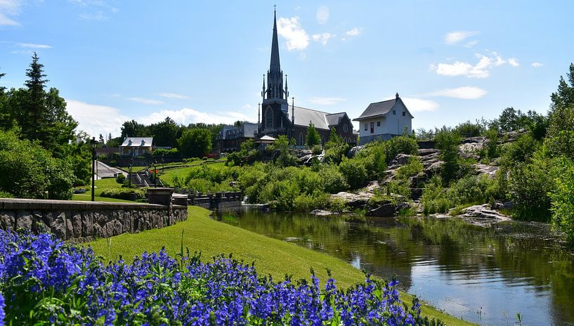 Le parc de la petite maison blanche par Claude Laprise