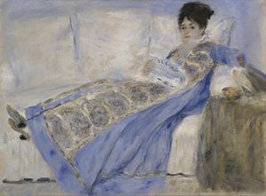 Pierre-Auguste Renoir, Portret van Camille Monet van Atelier Liesjes