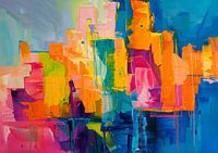 Modern schilderij