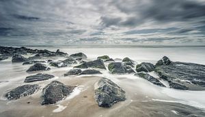 North Sea beach Texel by Martijn van Dellen