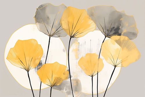 Blad Ginkgo Biloba, Japandi