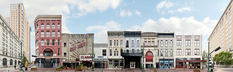 Houston | Main Street | Historic District von Panorama Streetline