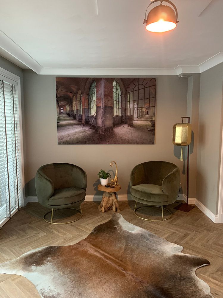 Colored corridor  by Perry Wiertz 