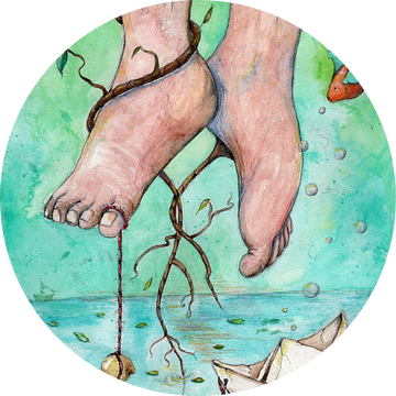 Twisted feet van keanne van de Kreeke