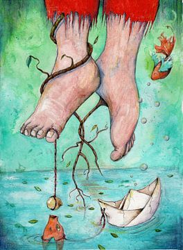 Twisted feet by keanne van de Kreeke