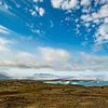 Panorama de Jökulsárlón - icebergs, glaciers et espace islandais sur Paysages urbains - Rick Van der Poorten Photography