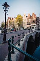 Keizersgracht Amsterdam during the golden hour