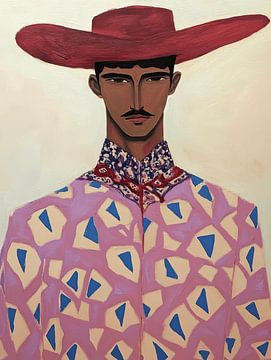 Charro, Mexicaanse ruiter van Carla Van Iersel