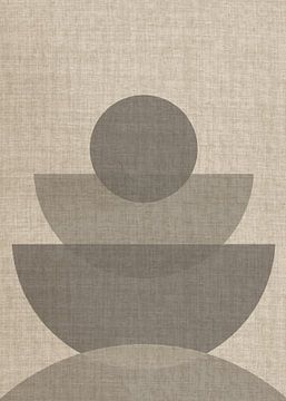 TW living - Linen collection - abstract round shape 1 van TW living