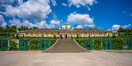 Potsdam - Le château de Sanssouci sur Thomas Bugdoll