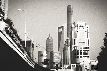 Skyline von Shanghai