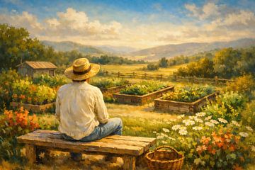 Blick auf das Tal von INGO