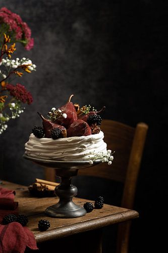 L'automne sur un gâteau sur Saskia Schepers