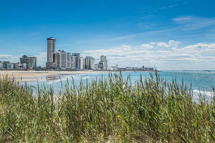 Vlissingen seen from the edge of the dunes by Fotografie Jeronimo