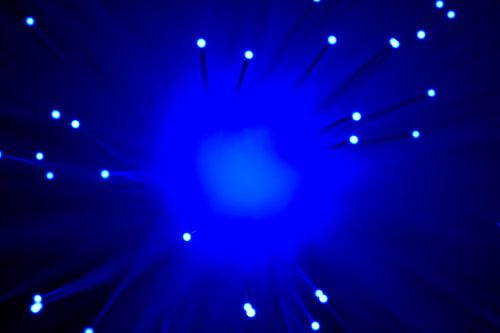 Glasvezel technologie concept