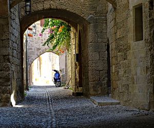 Old town Greece sur Sandra de Moree