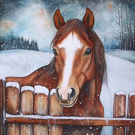 Duffy in winter by Jutta Maria Pusl