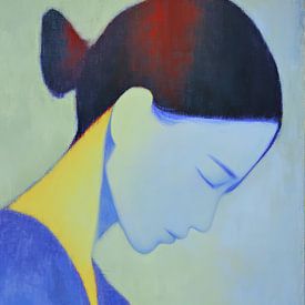 female profile by ARTEO Paintings