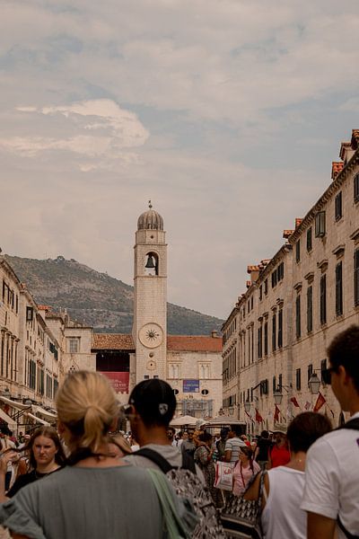 Centre de la ville de Dubrovnik, Croatie par Cheyenne Bevers Fotografie