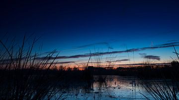 Zonsopkomst in de vennen