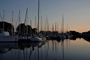 enkhuizen harbour evening 2