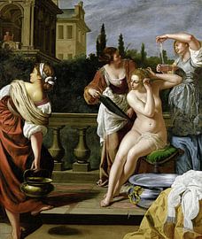 Artemisia Gentileschi,Bathsheba in the bathtub