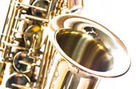 Saxofoon close-up von Hans Wijnveen Miniaturansicht