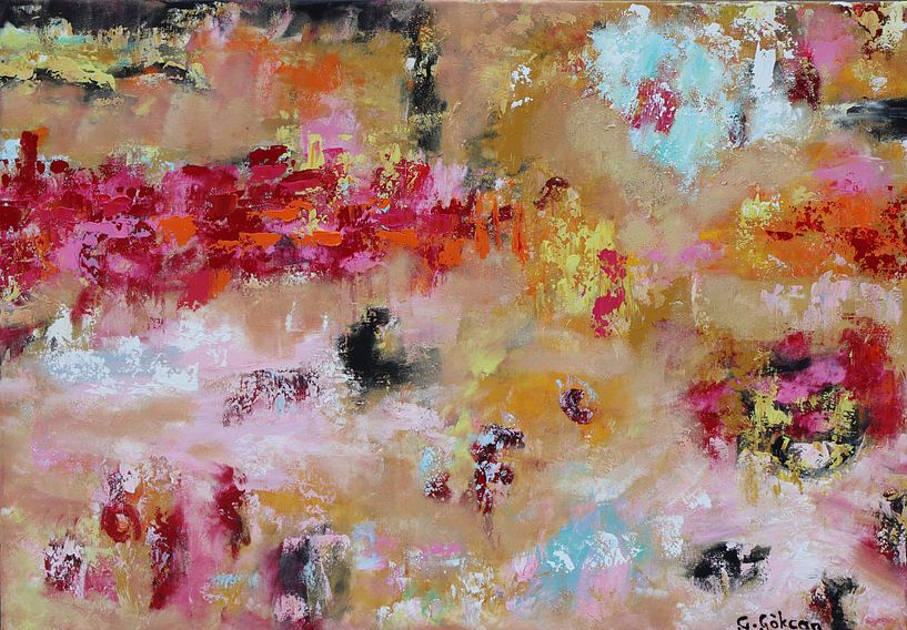 Colorful abstract by Gulserin Gokcan