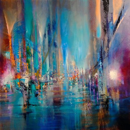 Pulsierendes Leben am Fluss -