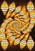 Abstract work in Art Deco style