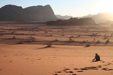 Le désert du Wadi Rum sur N Timmers