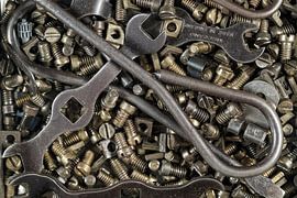 Meccano parts by Eduard de Kam