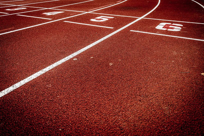 Atletiekpiste van Wouter Pinkhof