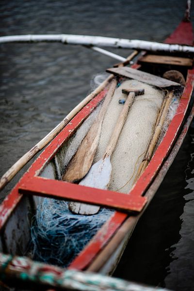 Fischerboot auf den Philippinen von Yvette Baur