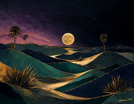 Deco After Dark – The Bruising Twilight by Johannas Art Creations