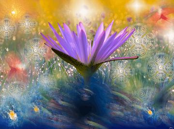 MAGISCHE FOTO: Lotusbloesem van Anja Perron