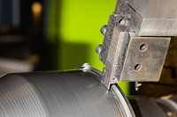 Metal turning