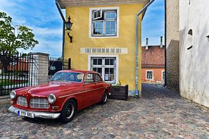 Oldtimer Volvo auf dem Domberg in Tallinn in Estland 