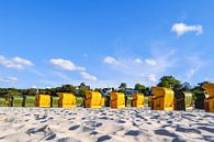 gele en groene strandstoelen in Binz van GH Foto & Artdesign thumbnail