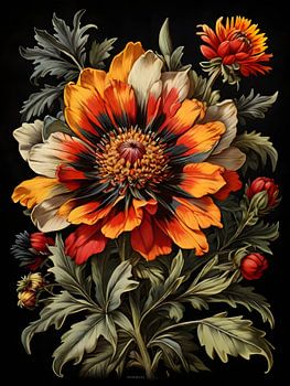 Fleur de couverture indienne