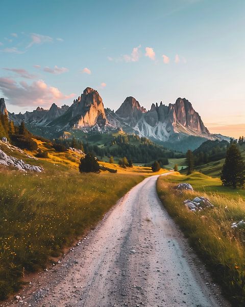 Gipfelglück in den Dolomiten von fernlichtsicht