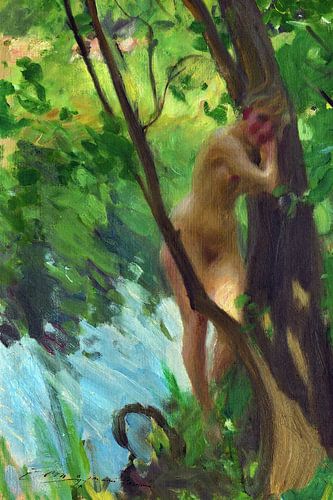 Anders Zorn,Badder