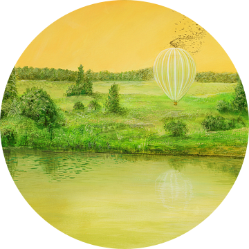 Landingsballon van Art Demo